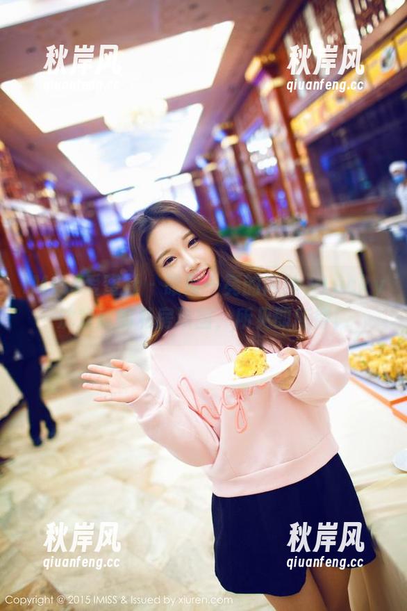IMiss爱蜜社 - 眼前一亮的肉丝，Lucky沈欢欣的私房原图，所见即所得！