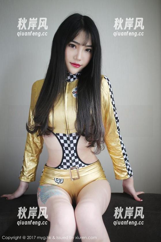 MyGirl美媛馆 - Carina梦绮的迷逗：海边写真，肆意摇曳的浪花在耳边轻语