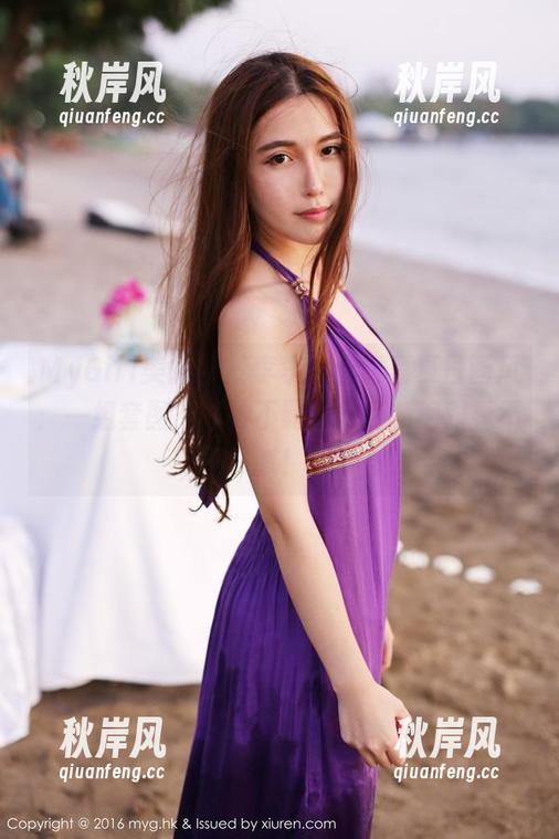 MyGirl美媛馆 - 李李七七喜喜夏日画风：一组套图，一种不羁的态度，绝对看不腻！
