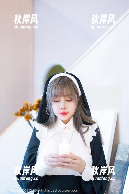 XINGYAN星颜社-黄寒娜 XINGYAN星颜社 - 毛衣搭配:黄寒娜的写真分享,暖和但也要小心不被抢占了!