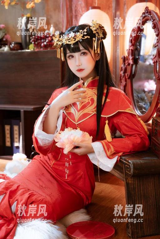 三度_69的白旗袍使我停下脚步，原图里的少女心不在话下！