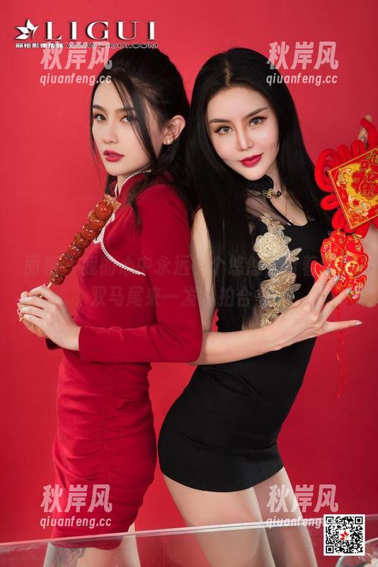 丽柜 - 我的心中永远有个悠悠，带着她的双马尾来一发私拍合集！