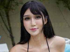 尤物馆 - 湖边漫步,韩冰冰儿学姐的神奇原图上线!