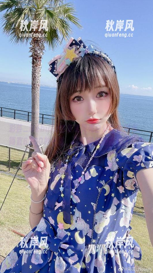 彩芸_Nebula的渐变贝壳白紫全套图集，简直6200种色差，你的审美准备好了吗？
