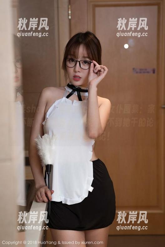 花漾show - 可乐Vicky的女仆图集：家务不断，但很开心，你绝想不到她干的论文竟是家居日记！